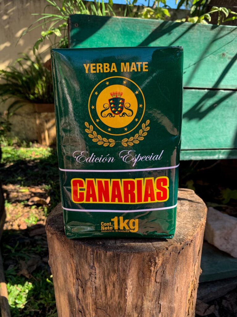 Yerba Mate Premium Marca Canarias Edicion Especial Envase de Un kilo