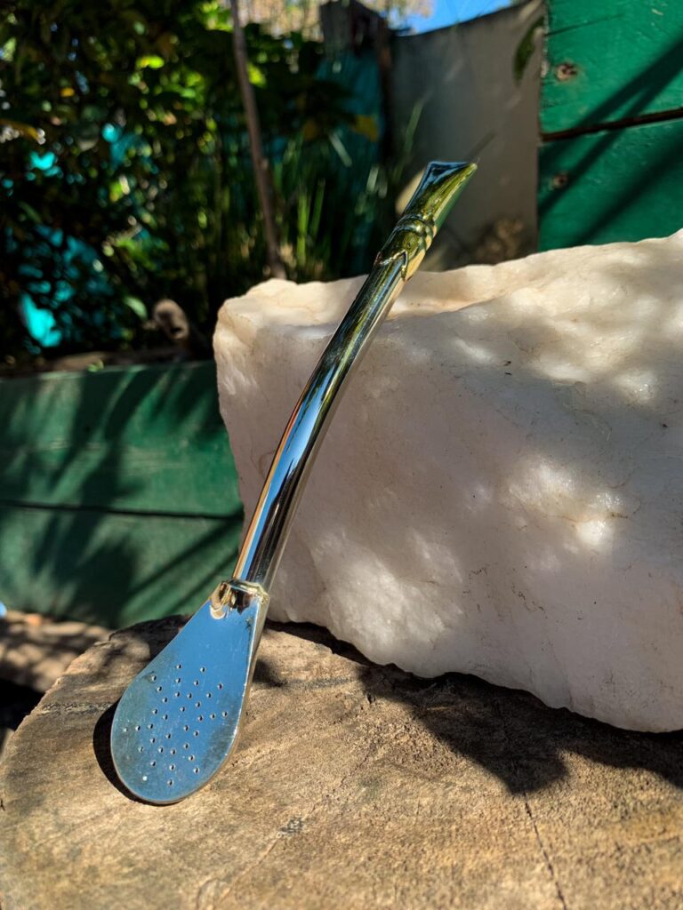 Bombilla de acero inoxidable